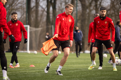 Zobacz zdjęcia z poniedziałkowego treningu